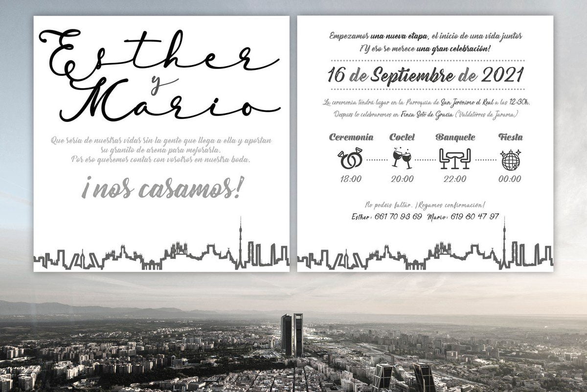 invitacion boda viajes madrid invitacion boda viajes madrid