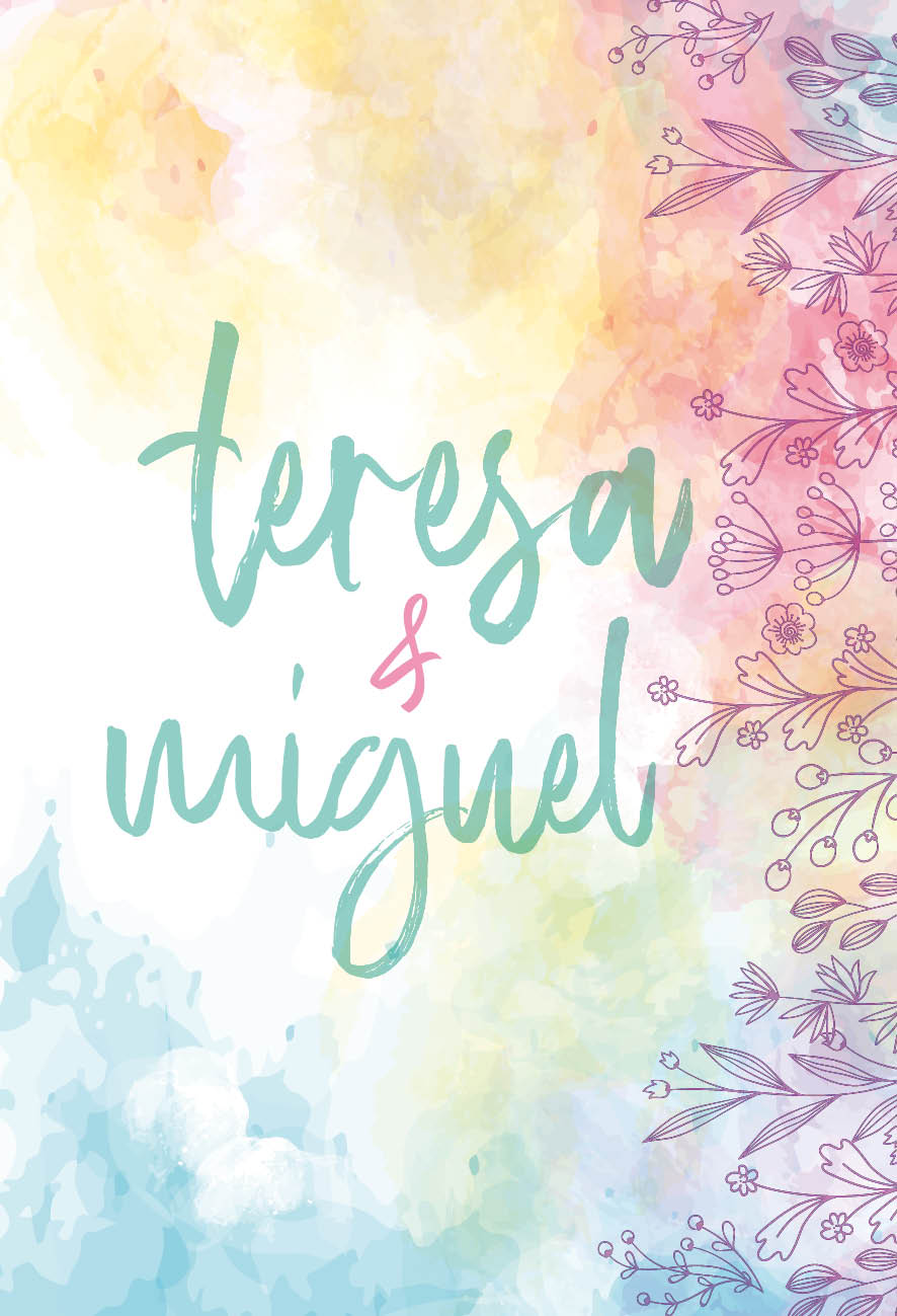 Invitaciones Boda Florales Primavera Rosa