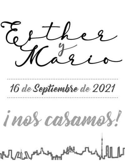SaveTheDate_Madrid_invitaciones de boda madrid