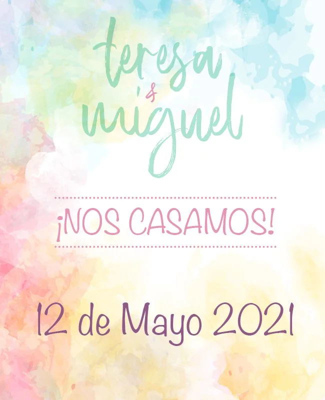 Save The Date Primavera Invitaciones Boda